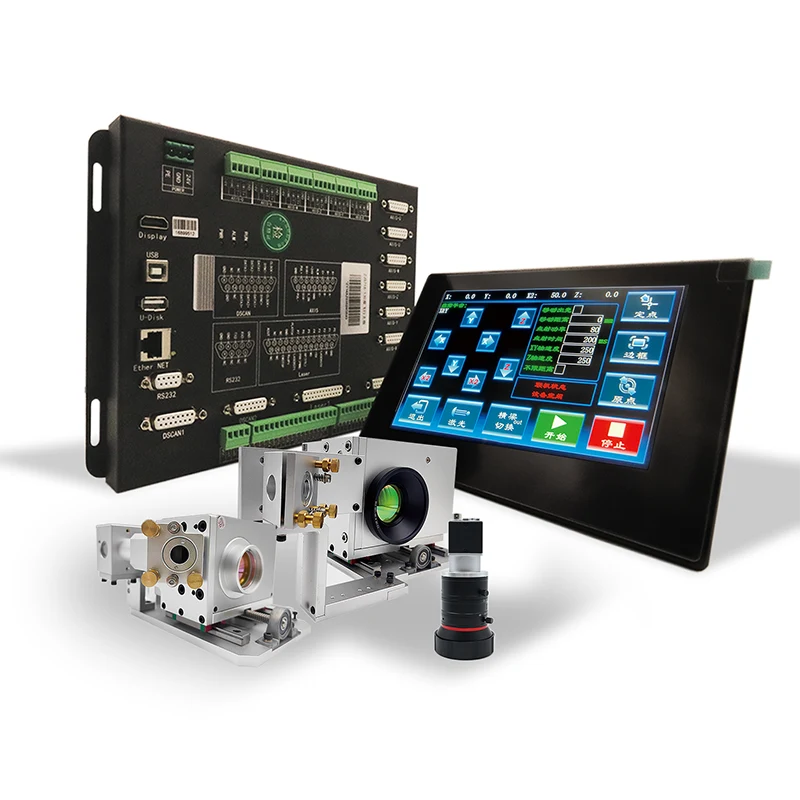 ZJS716-2000 Galvanometer kettős repülési látás lézeres vezérlő kártya digitális nyomtatáshoz
